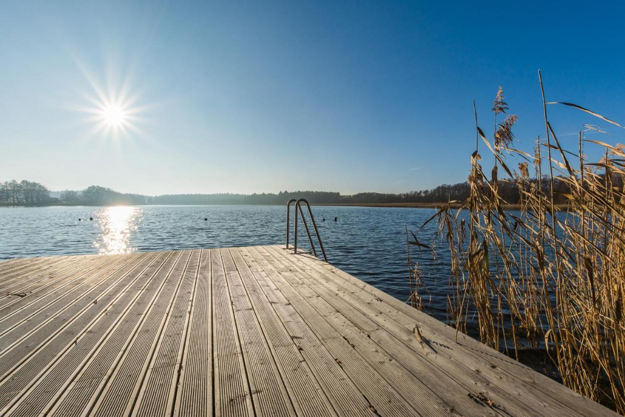 Feriendomizil Im Luftkurort - Ferienhaus-Sauna-See-Onsenbad Krakow am See Bagian luar foto