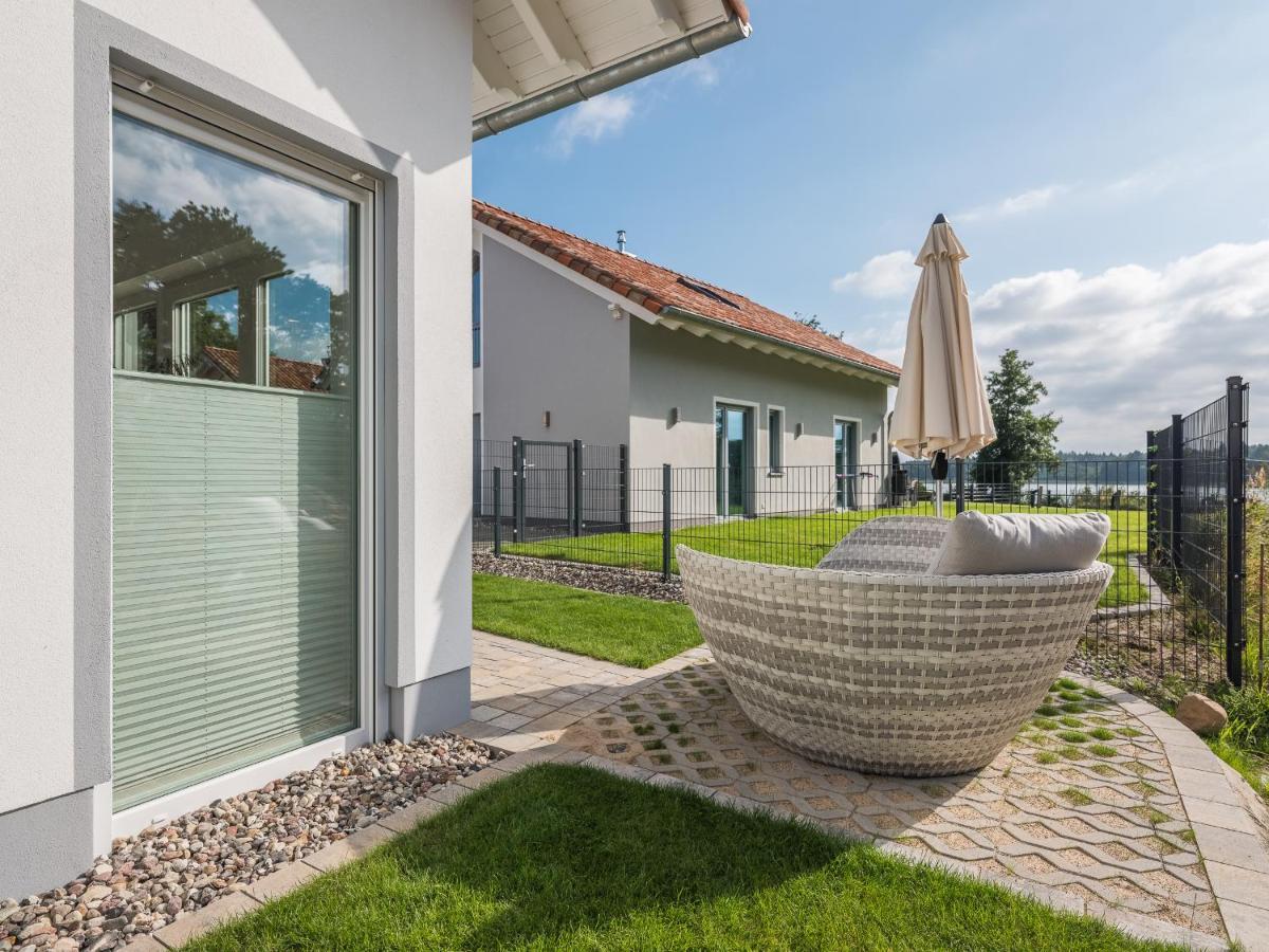 Feriendomizil Im Luftkurort - Ferienhaus-Sauna-See-Onsenbad Krakow am See Bagian luar foto